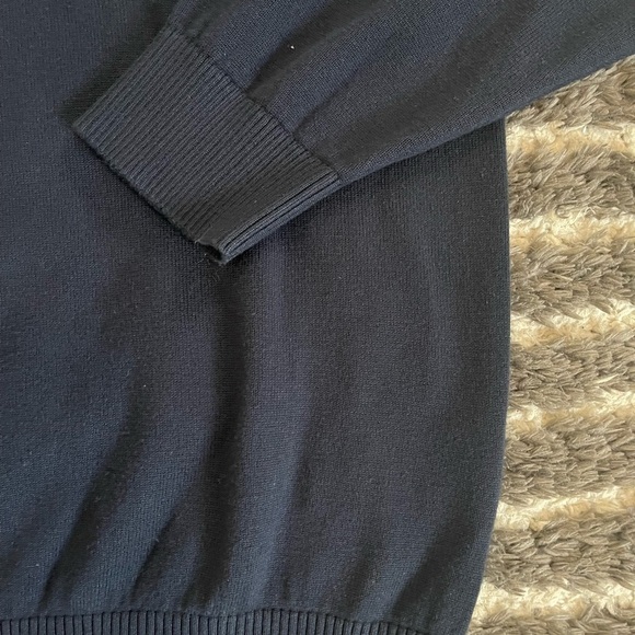 Nautica V neck Navy pullover sweater XXL - Picture 4 of 6